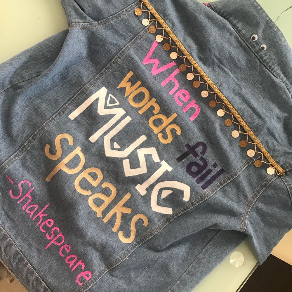 Festival jean jacket - Boho